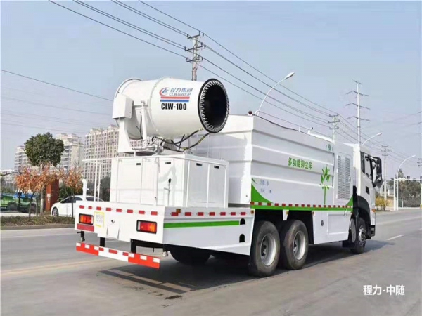 國(guó)六東風(fēng)天龍 16噸（方罐）抑塵車