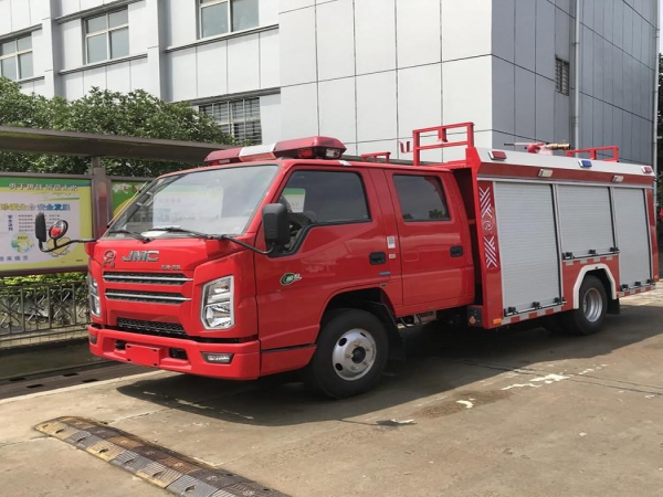 國(guó)六小型消防車江鈴水罐消防車2噸